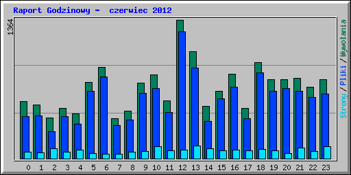 Raport Godzinowy -  czerwiec 2012